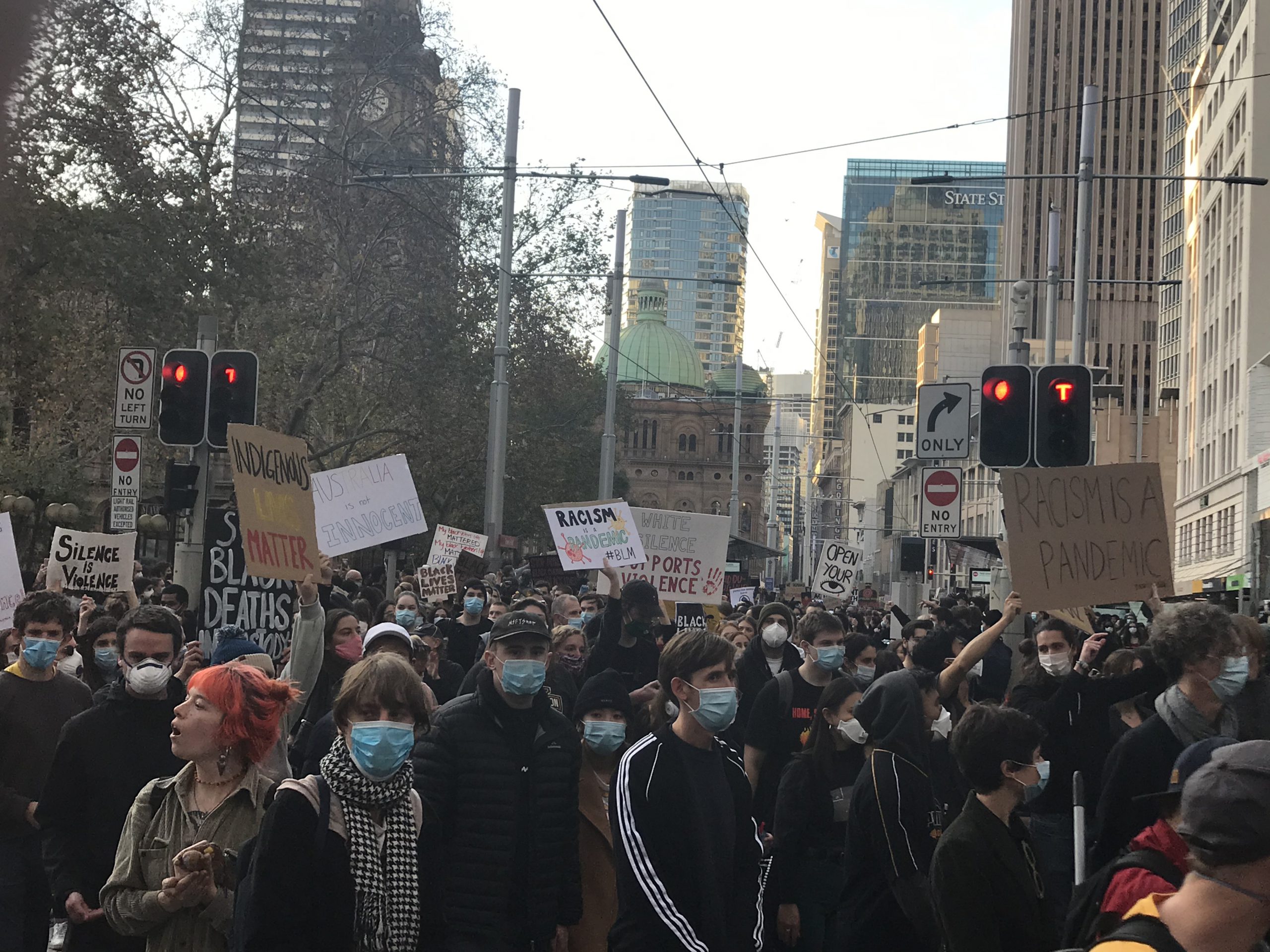 Sydney BLM protest